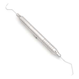 Instrument de diagnostic dentaire double extrémité en acier inoxydable 17/23 Explorer 5 Explorer pour la détection du tartre, des caries et de la parodontite - Product Image 1