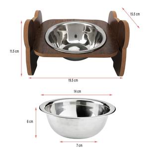 Nuevo Plato Ecológico para Mascotas con Diseño Sólido, Plato Duradero de Acero Inoxidable para Perros, para Comida y Agua - Product Image 5