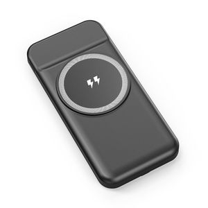22.5W Magnetic Wireless 10000mAh Power Bank 15W PD Fast <b>Charging</b> Portable Charger Built-in Type-C <b>Cables</b> 15W Wireless <b>Charging</b> - Product Image 1