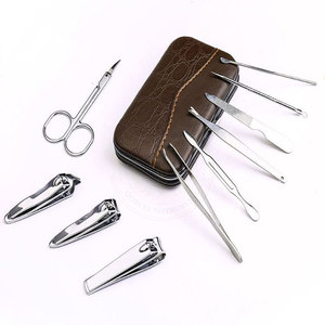 Stainless Steel Manicure Pedicure <b>Kit</b> with 10-in-1 <b>Nail</b> Clipper 3-Year Warranty & Customized Logo-For Home & Salon Use - Product Image 2