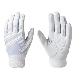 Hot Selling <b>Baseball</b> Batting Gloves Breathable & Comfortable Softball Batting Gloves Leather Palm Easy fit Gloves For Adults - Product Image 1
