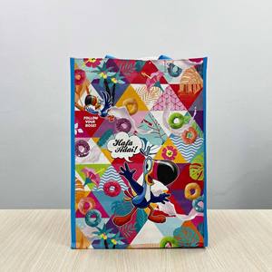 Sacs fourre-tout promotionnels en PP tissé, sacs de shopping personnalisés OEM/ODM avec poignées et fermeture éclair, du fabricant vietnamien - Product Image 6