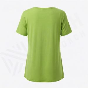 เสื้อยืดผู้หญิงผ้าฝ้ายคุณภาพสูง เสื้อยืดลำลองโอเวอร์ไซส์พิมพ์ลาย เสื้อยืดแขนสั้นผู้หญิงคุณภาพสูง สีสันตามสั่ง - Product Image 2