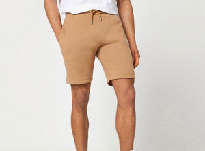 Shorts en molleton uni de qualité supérieure pour hommes, 100 % coton respirant, nouvelle collection 2026, avec logo, best-seller - Product Image 2