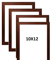 Cadre photo en bois MDF naturel moderne, écologique et fait main, taille et épaisseur personnalisables pour affichage mural/sur table, décoration maison/bureau
