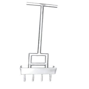 Aérateur de pelouse manuel de haute qualité avec dents creuses, fabrication de qualité, services de fabrication, produit : aérateur de pelouse manuel - Product Image 1