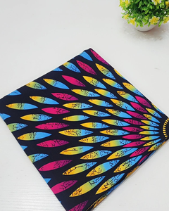 Tela de Algodón 100% con Estampado Africano Personalizado, Estampado Ankara, para Moda Tradicional y Moderna - Product Image 1