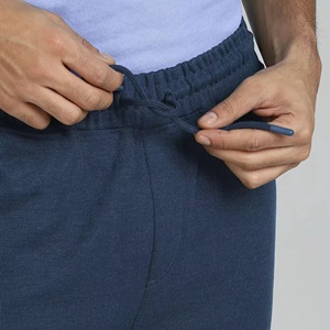 New Men's Sports Sweatpants 350G Warm Fleece Tracksuit Mid Waist <b>Elastic</b> Waist Drawstring Straight Leg Flat Front Casual - Product Image 4