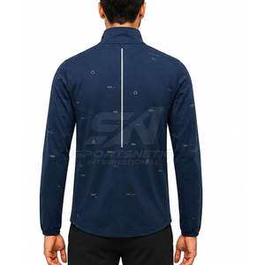 Performance <b>Running</b> <b>Winter</b> <b>Jacket</b> For Men With Comfortable Fit Zip Closure And Breathable Fabric For Active Outdoor Training - Product Image 4
