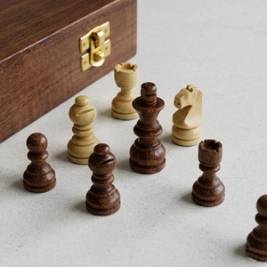 Wholesale High Quality Handmade Modern Custom Wooden <b>Chess</b> Board International Standard Tournament Chessmen for Gift - Product Image 2