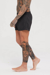 Shorts de course pour hommes grande taille personnalisés, respirants, avec taille élastique et cordon de serrage, shorts de sport décontractés pour l'été - Product Image 3
