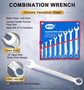 [WIGA] Boîte à outils Essential Inch Flare Wrench Set pour kits de maison - Product Image 5