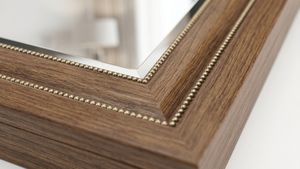 Durable Framed <b>Wall</b> <b>Mirror</b> Wood Frame Traditional Design Decorative Bedroom Home Use - Product Image 3
