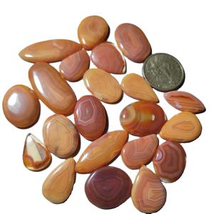 Cabujón de ónix Natural de alta calidad, piedras preciosas sueltas de 20-45mm, 6-10g, evaluado por terceros para la fabricación de joyas - Product Image 5