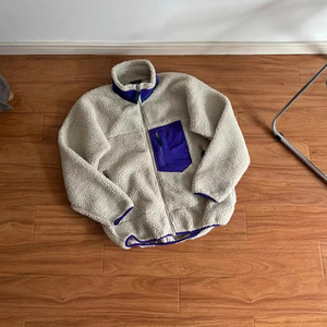 Chaqueta con Capucha de Lana para Hombre, Estilo Urbano, Diseño Único Hecho a Mano, Nueva Moda, Cuello Alto, Impermeable para Invierno - Product Image 3