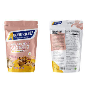 Hongos Ostra Crujientes Premium con Sabor Picante a Queso - Snack Saludable Natural Sin Conservantes - Fábrica de Vietnam - Paquete de 40g - Product Image 2