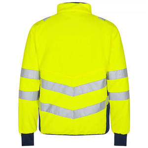 <b>High</b> <b>Visibility</b> Reflective Safety <b>Jacket</b> Hi Vis Winter Warm Workwear Waterproof <b>Softshell</b> <b>Jacket</b> Custom Logo Hi-Viz Safety Coat - Product Image 3