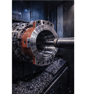 Bobines de tête de puits en acier inoxydable et acier allié usinées CNC, avec face d'étanchéité RTJ, norme API 6A, pour bride Max Flange - Product Image 2