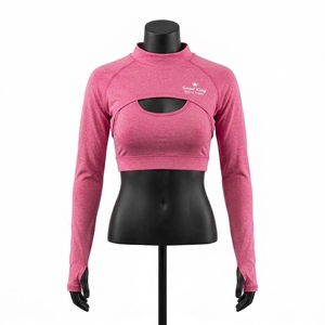 Bolero Corto Abierto por Delante de Manga Larga Ligero para Fitness y Gimnasio al por Mayor en Venta - Product Image 4