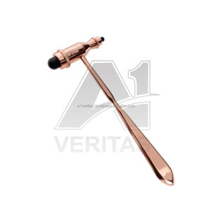 Martillo de Reflejos Neurológico de Acero Inoxidable A-1 VERITAS con Cabeza de Goma, Instrumento de Diagnóstico Médico - Product Image 3