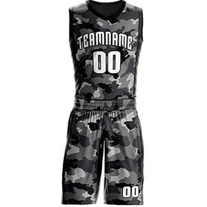 Ensemble d'uniformes de basketball unisexes personnalisables DIY tendance 2026 – Respirant, grandes tailles, imprimé, antibactérien, séchage rapide - Product Image 3