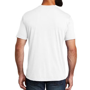 Custom Logo Men <b>Plain</b> <b>White</b> <b>Tee</b> Shirts 100% Cotton Blank Screen Print Embroidery Promotional Apparel Wholesale Bulk T Shirt - Product Image 2