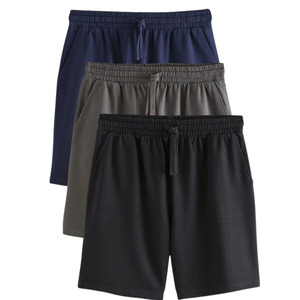 Shorts de sport décontractés en molleton de coton pour hommes avec cordon de serrage, coupe ample, style streetwear d'été, vente en gros FOB à prix abordable - Product Image 1