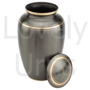 Urna Funeraria de Metal Gris Dignity para Cenizas Humanas, Urna Conmemorativa para Adultos, Proveedor de Fábrica OEM ODM - Product Image 3