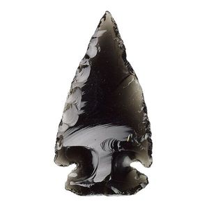 Meilleure qualité en gros Style Feng Shui obsidienne noire pointe de flèche lame de couteau pierre précieuse faite à la main AAMEENA AGATE approvisionnement - Product Image 4