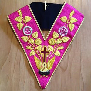 Scottish Rite 18th Degree Collar High Quality Custom Masonic Collars Best Sale Customized Masonic Collars - Product Image 1