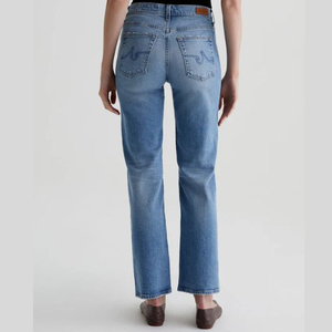 กางเกงยีนส์เอวสูงทรงสกินนี่สำหรับผู้หญิง ผ้ายืดทรงเข้ารูป สวมใส่สบาย เหมาะสำหรับลุคสบายๆ ทันสมัย - Product Image 6