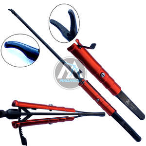 Portaagujas Premium MIS Curvo con Bloqueo, Insertos de Carburo de Tungsteno, Eje de 5 mm, Longitud de Trabajo de 25 cm, Longitud Total de 35.5 cm – ZETOMEDPRO - Product Image 5