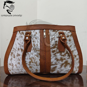 Bolso Tote de Cuero Genuino Vintage, Piel de Vaca Marrón, Hecho a Mano, Estilo Occidental, Moda, Alta Calidad, Logotipo Personalizado - Product Image 4