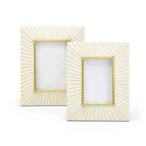Handicraft Home Handcrafted Pine MDF <b>Resin</b> Inlay Eco-Friendly Lightweight Tabletop Photo Frame Letterpress Printed Elegant Deco - Product Image 1