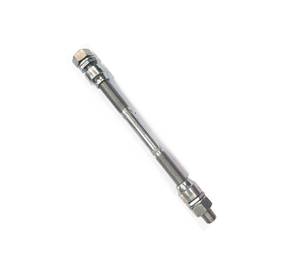 Eje de Rueda Delantero de Acero Sólido de 140 mm, Resistente, con Conos y Tuercas para Reparación de Bicicletas, Acabado Cromado Anticorrosivo - Product Image 3