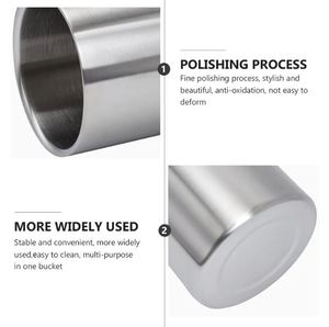 Venta al por mayor de cubos enfriadores de doble pared de acero inoxidable para cerveza, vino y champán - Product Image 2