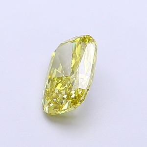 Diamant CVD Jaune Vif Fantaisie 1,05 CT Forme Coussin Modifiée Pureté VVS2 Coupe Excellente Diamant Créé en Laboratoire Non Monté Fabricant - Product Image 3