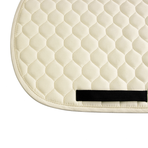 Tapis de selle équestre blanc en promotion, design moderne, équipement de course pour chevaux, tapis de selle pour chevaux - Product Image 2
