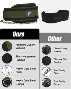 Ceinture de musculation robuste avec logo personnalisé pour la musculation et l'entraînement en salle de sport, ceinture de musculation pour le marché américain, ceinture de gym à chaîne métallique - Product Image 2