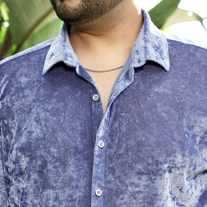 เสื้อเชิ้ตกำมะหยี่ผู้ชาย แขนยาว สวมใส่สบาย ดีไซน์หรูหราทันสมัย เหมาะสำหรับใส่ลำลอง มีจำหน่ายจำนวนมาก - Product Image 6