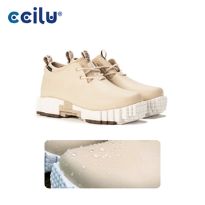 Plate-forme à lacets EVA légère à semelles épaisses écologique pour bottines Lavable en machine Imperméable Bb15 - Product Image 1