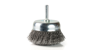 Steel Wire Cup Brush with Shank for Drill Attachment Rust Removal <b>Abrasive</b> Cleaning <b>Tool</b> - Product Image 3