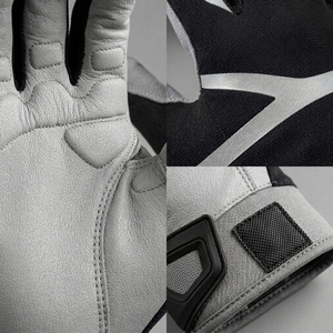Guantes de Béisbol para Bateo, para Lanzador, de Cuero, con Dedos Completos, Antideslizantes, con Cierre de Gancho y Bucle, para Adultos, para Mano Derecha, para Todas las Estaciones - Product Image 6