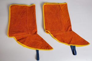Protectores de Zapatos de Trabajo de Cuero de Alta Resistencia para Soldadores, Ropa de Seguridad para Soldadura de Trabajo Pesado, Aislamiento Térmico contra Chispas - Product Image 4