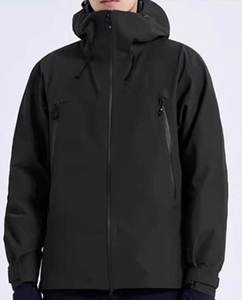 Veste de ski d'hiver unisexe à capuche chauffante avec fermeture éclair, imperméable, coupe-vent, en softshell Tex Plus Size pour la randonnée en plein air et le camping - Product Image 1