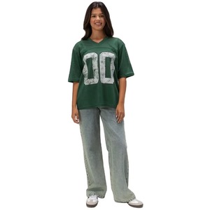 Men Sports Football Jersey Set Green Black <b>Blue</b> Lightweight Breathable Quick Dry Athletic Uniform Kit American Football Team - Product Image 1