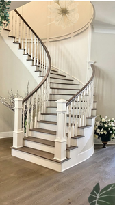 Main courante en bois en gros, chêne blanc, longueur 3600 mm, rainure 41 mm, antidérapante, sécurité pour personnes âgées et enfants, pièces de garde-corps pour escalier - Product Image 6