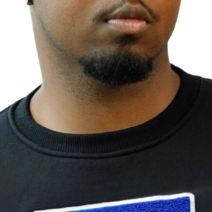 T-shirt en chenille noir pour homme Phi Beta Sigma Big Sigma, avec lettres grecques, vêtement de fraternité premium, manches courtes, coupe classique - Product Image 2