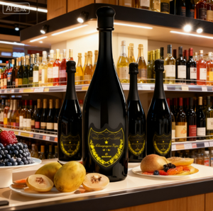 ของตกแต่งขวดแชมเปญปาร์ตี้ LED เรืองแสง - โคมไฟสร้างบรรยากาศสำหรับบาร์ บ้าน และงานอีเว้นท์ - Product Image 2