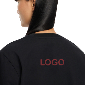 Camiseta gráfica extragrande premium para mujer, estilo vintage de fútbol, ropa urbana de algodón, OEM, informal, personalizada, top para mujer - Product Image 5